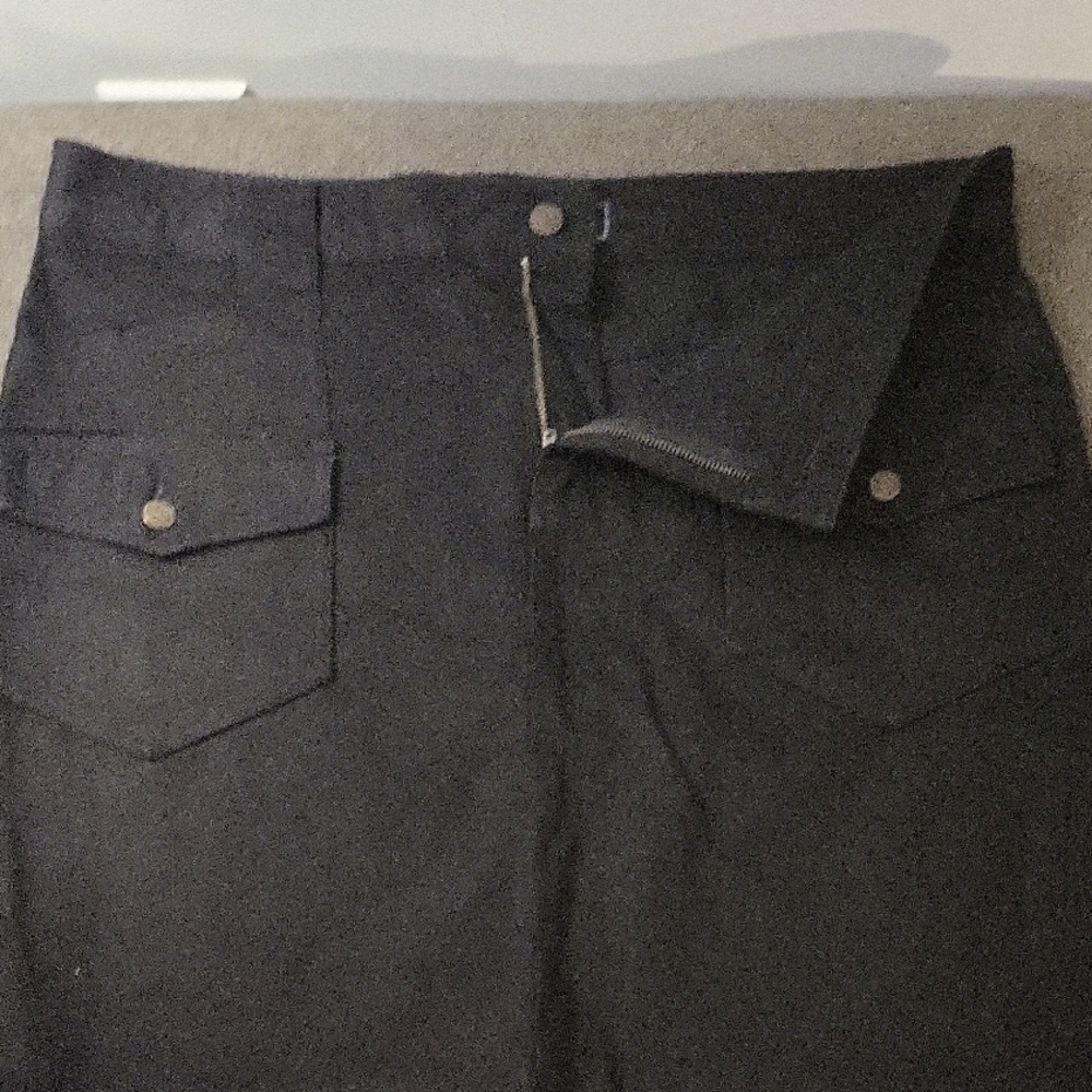 American Living Black High-Waisted Skirt